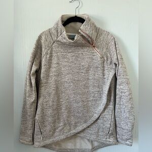 Athleta Cozy Karma Asym Pullover